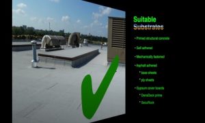 Kitchener flat roof project