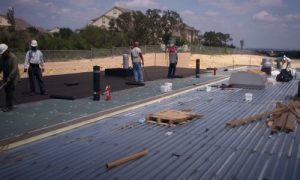 Kitchener Affordable Roofing flat roof workers